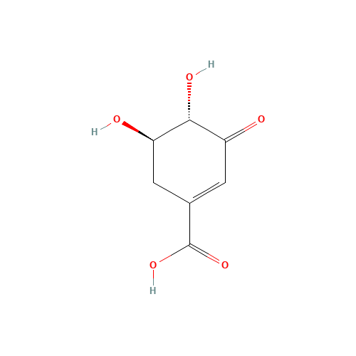 2922-42-1 (-)-3-DEHYDROSHIKIMIC ACID chemical structure