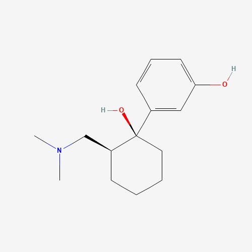 144830-15-9 (-)-O-DESMETHYLTRAMADOL,HYDROCHLORIDE chemical structure