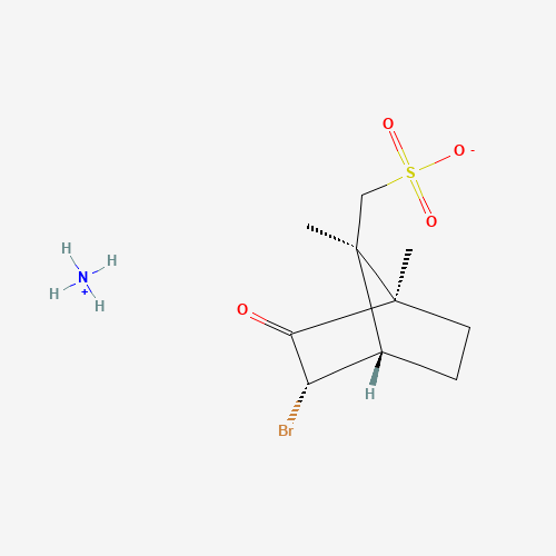 14575-84-9 D-3-Bromocamphor-8-sulfonic acid ammonium salt chemical structure