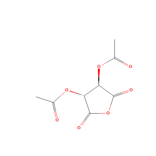 6283-74-5 (+)-DIACETYL-L-TARTARIC ANHYDRIDE chemical structure