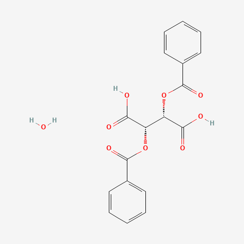 80822-15-7 (+)-Dibenzoyl-D-tartaric acid monohydrate chemical structure