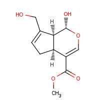 6902-77-8 1,4a,5,7a-Tetrahydro-1-hydroxy-7-(hydroxymethyl)-cyclopenta(c)pyran-4-carboxylic acid methyl ester chemical structure