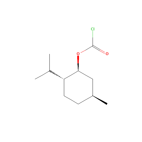 7635-54-3 (+)-MENTHYL CHLOROFORMATE chemical structure