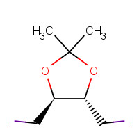 60046-17-5 (-)-TRANS-4 5-BIS(IODOMETHYL)-2,2-DIMETHYL-1 3-DIOXOLANE chemical structure