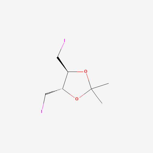 60046-17-5 (-)-TRANS-4 5-BIS(IODOMETHYL)-2,2-DIMETHYL-1 3-DIOXOLANE chemical structure