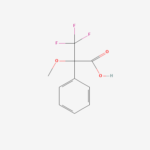 81655-41-6 (+/-)-ALPHA-METHOXY-ALPHA-TRIFLUOROMETHYLPHENYLACETIC ACID chemical structure