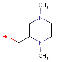 14675-44-6 (1,4-DIMETHYL-2-PIPERAZINYL)METHANOL chemical structure