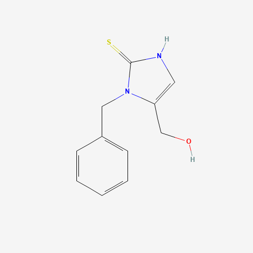 98412-23-8 (1-BENZYL-2-SULFANYL-1H-IMIDAZOL-5-YL)METHANOL chemical structure