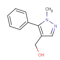 499785-47-6 (1-METHYL-5-PHENYL-1H-PYRAZOL-4-YL)METHANOL chemical structure