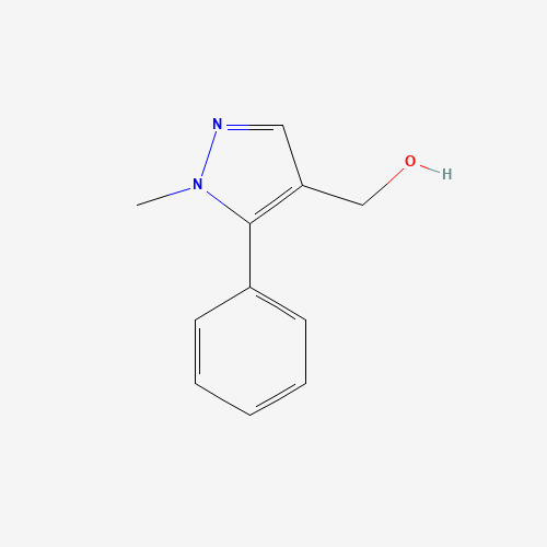 499785-47-6 (1-METHYL-5-PHENYL-1H-PYRAZOL-4-YL)METHANOL chemical structure