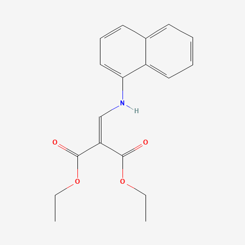 131775-94-5 (1-NAPHTHYLAMINOMETHYLENE)MALONIC ACID DIETHYL ESTER chemical structure