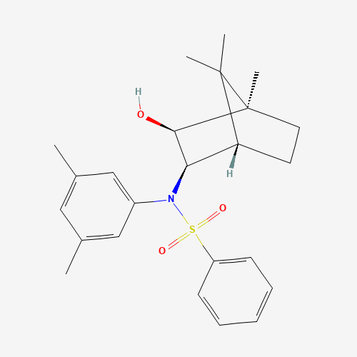 87420-26-6 (1R,2S,3R)-(+)-3-[N-(BENZENESULFONYL)-N-(3,5-DIMETHYL-PHENYL)AMINO]-2-BORNANOL chemical structure