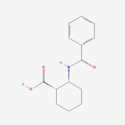 26685-82-5 (+)-CIS-2-BENZAMIDOCYCLOHEXANECARBOXYLIC ACID chemical structure