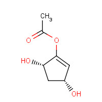 60410-16-4 (1R,3S)-4-CYCLOPENTENE-1,3-DIOL 1-ACETATE chemical structure