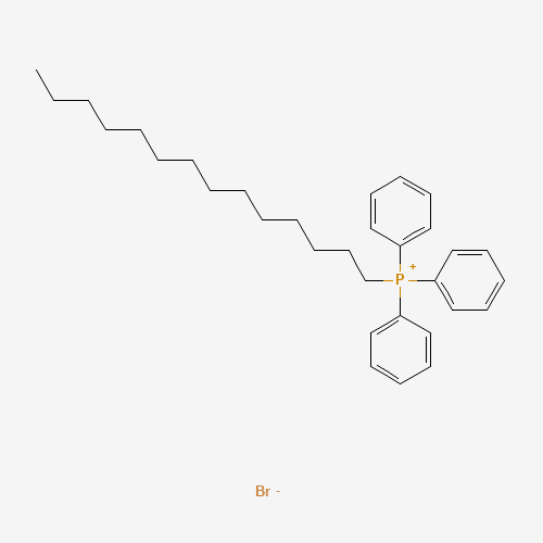 25791-20-2 (1-TETRADECYL)TRIPHENYLPHOSPHONIUM BROMIDE chemical structure
