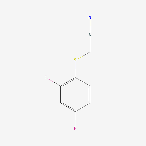 175277-63-1 (2,4-DIFLUOROPHENYLTHIO)ACETONITRILE chemical structure