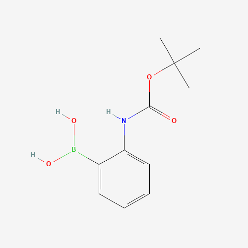 115377-94-1 (2-BOC-AMINOPHENYL)BORONIC ACID chemical structure