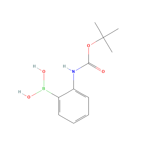 115377-94-1 (2-BOC-AMINOPHENYL)BORONIC ACID chemical structure