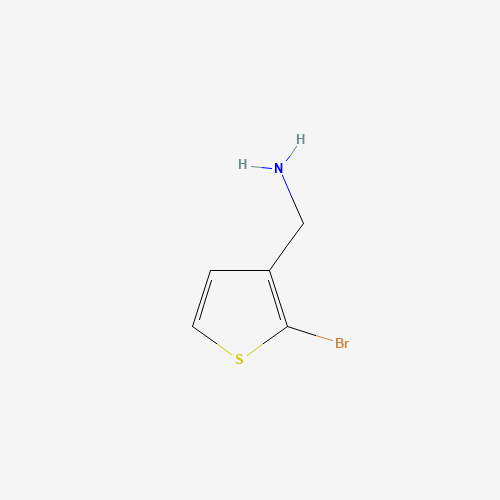 157664-47-6 (2-BROMO-3-THIENYL)METHYLAMINE HYDROCHLORIDE chemical structure