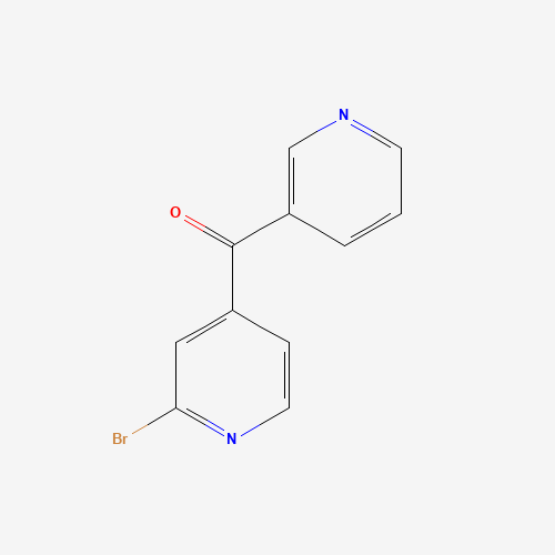 260417-56-9 (2-Bromo-4-pyridinyl)-3-pyridinyl-methanone chemical structure