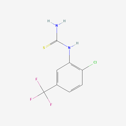 21714-35-2 (2-CHLORO-5-TRIFLUOROMETHYL)PHENYLTHIOUREA chemical structure