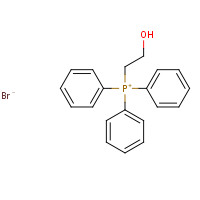 7237-34-5 (2-HYDROXYETHYL)TRIPHENYLPHOSPHONIUM BROMIDE chemical structure