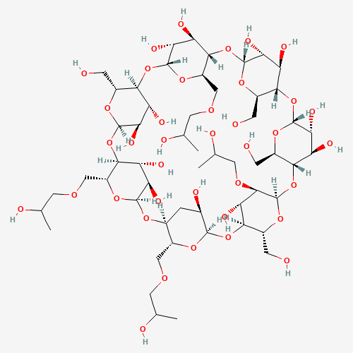 128446-35-5 (2-HYDROXYPROPYL)-BETA-CYCLODEXTRIN chemical structure