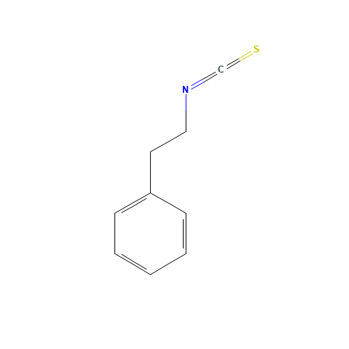 2257-09-2 Phenylethyl isothiocyanate chemical structure