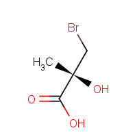 261904-39-6 (2R)-3-Bromo-2-hydroxy-2-methylpropanoic acid chemical structure