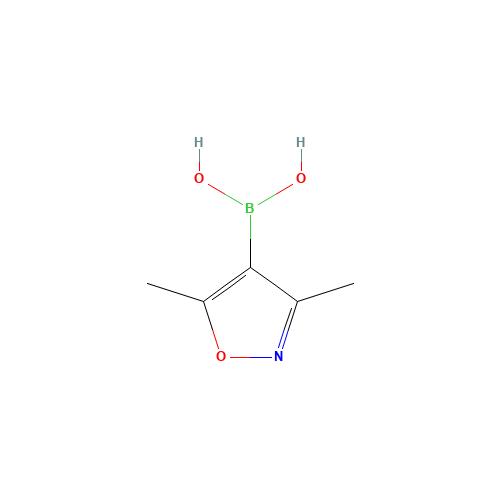 16114-47-9 3,5-Dimethylisoxazole-4-boronic acid chemical structure
