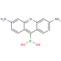 403739-16-2 Boronic acid,(3,6-diamino-9-acridinyl)-(9CI) chemical structure