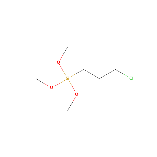 2530-87-2 3-Chloropropyltrimethoxysilane chemical structure
