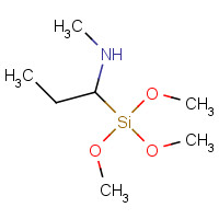 3069-25-8 N-Methylaminopropyltrimethoxysilane chemical structure