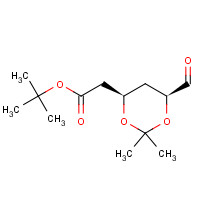 124752-23-4 tert-Butyl (4R-cis)-6-formaldehydel-2,2-dimethyl-1,3-dioxane-4-acetate chemical structure