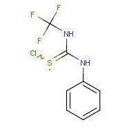 207919-03-7 (4-CHLORO-3-TRIFLUOROMETHYL)PHENYLTHIOUREA chemical structure