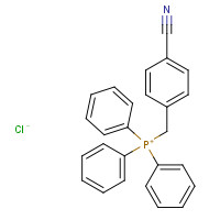 20430-33-5 (4-CYANOBENZYL)TRIPHENYLPHOSPHONIUM CHLORIDE chemical structure