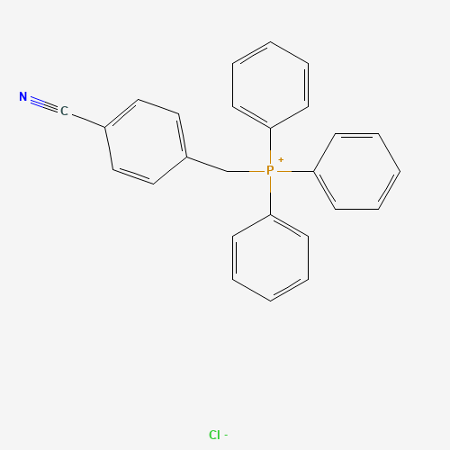 20430-33-5 (4-CYANOBENZYL)TRIPHENYLPHOSPHONIUM CHLORIDE chemical structure