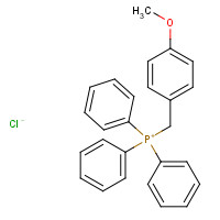 3462-97-3 (4-METHOXYBENZYL)TRIPHENYLPHOSPHONIUM CHLORIDE chemical structure