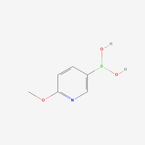 163105-89-3 2-Methoxy-5-pyridineboronic acid chemical structure