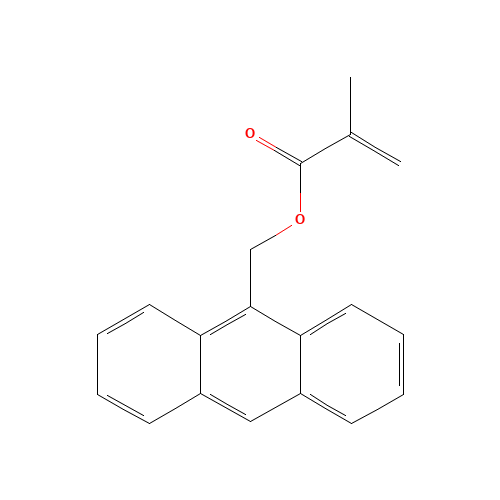 31645-35-9 9-Anthracenylmethyl methacrylate chemical structure