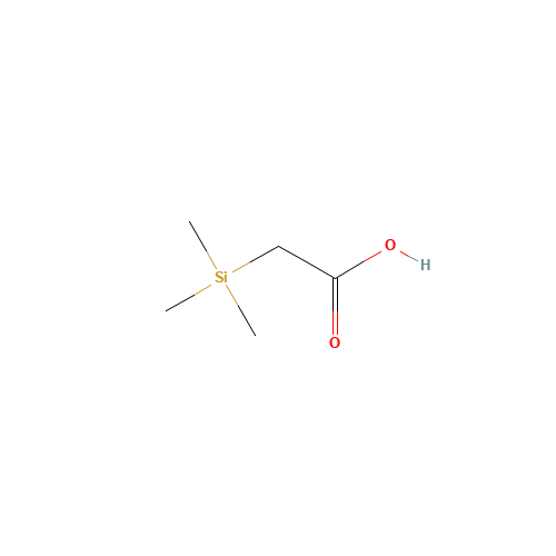 2345-38-2 (TRIMETHYLSILYL)ACETIC ACID chemical structure