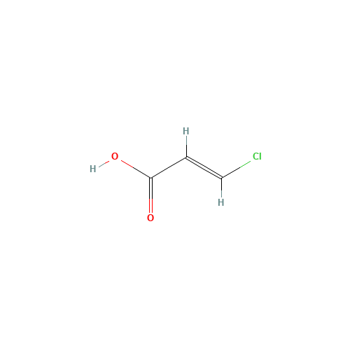 2345-61-1 TRANS-3-CHLOROACRYLIC ACID chemical structure