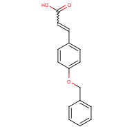 6272-45-3 3-[4-(BENZYLOXY)PHENYL]ACRYLIC ACID chemical structure