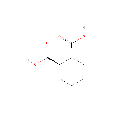 2305-32-0 trans-1,2-Cyclohexanedicarboxylic acid chemical structure