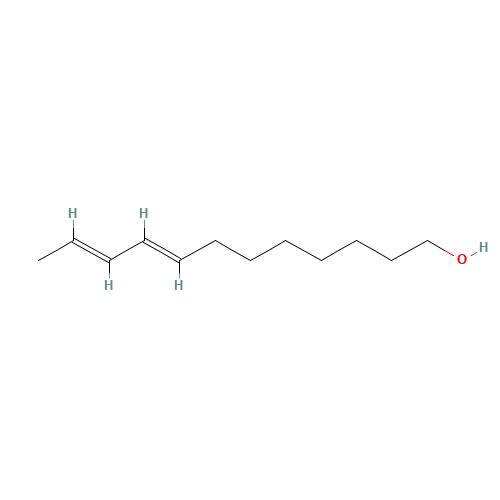 33956-49-9 8,10-DODECADIEN-1-OL chemical structure