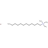 1119-94-4 Dodecyl trimethyl ammonium bromide chemical structure