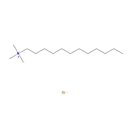 1119-94-4 Dodecyl trimethyl ammonium bromide chemical structure