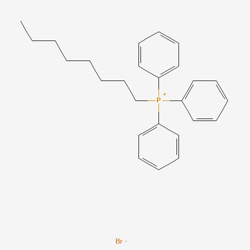 42036-78-2 (1-OCTYL)TRIPHENYLPHOSPHONIUM BROMIDE chemical structure