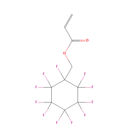 40677-94-9 PERFLUOROCYCLOHEXYLMETHYL ACRYLATE chemical structure