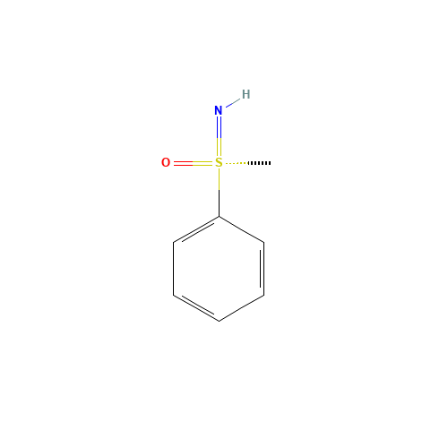 60933-65-5 (R)-(-)-S-METHYL-S-PHENYLSULFOXIMINE chemical structure
